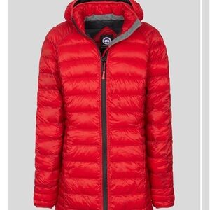 Canada Goose Red Puffer Jacket